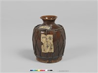 平口帶釉瓷壺藏品圖，第3張